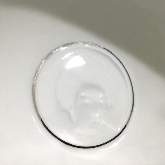 Vintage Kutani Porcelain Lithophane 3 piece set - Picture 9 of 17